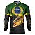 Camisa Agro BRK Dourado Brasil com UV50 + - Imagem 1