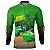 Camisa Agro BRK Colheitadeira X9 Verde com UV50+ - Imagem 1