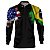 Camisa Agro BRK Bandeira Brasil Estados Unidos com UV50+ - Imagem 1