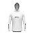 Camisa de Pesca com Capuz Brk Branca Brasil com Proteção UV50+ - Imagem 1
