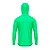 Camisa de Pesca BRK com Capuz Clean Verde Menta com Proteção UV50+ - Imagem 2