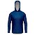 Camisa de Pesca BRK com Capuz Clean Azul Marinho com Proteção UV50+ - Imagem 1