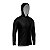 Camisa de Pesca BRK com Capuz Clean Preto com Proteção UV50+ - Imagem 3