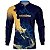 Camisa Motociclista Brk Azul Escura Expedição Pantagônia com Uv50 - Imagem 1