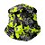 Bandana Tubeneck Verde Fluorescente Camuflado BRK com  UV50+ - Imagem 1