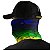 Bandana Balaclava Tubeneck Brk Mahi Mahi Verde Tri Color com UV50+ - Imagem 3