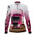 Camisa de Caminhão BRK Aqui Tem Pressão Branca e Rosa com UV50+ - Imagem 1