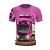 Camiseta de Caminhão BRK Aqui Tem Pressão Rosa com UV50+ - Imagem 1