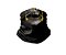 Bandana Black Mask Brk Caveira Mecânica Detalhes Dourados Com Proteção UV50+ - Imagem 1