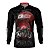 Camisa Brk Motociclismo CB500F Vermelha com Proteção UV50+ - Imagem 1