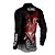 Camisa Brk Motociclismo NRX 160 BROS Vermelha com Proteção UV50+ - Imagem 4