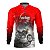 Camisa Brk Motociclismo Factor 150 Vermelha Proteção UV50+ - Imagem 1