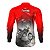 Camisa Brk Motociclismo Factor 150 Vermelha Proteção UV50+ - Imagem 2