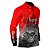 Camisa Brk Motociclismo Factor 150 Vermelha Proteção UV50+ - Imagem 3