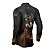Camisa Brk Motociclismo Preta Big Trail GS com Proteção UV50+ - Imagem 4