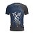 Camiseta Casual Brk Azul Big Trail Life com Proteção UV50+ - Imagem 1