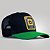 Boné Trucker Brk Agro Monograma Agronomia Preto e Verde - Imagem 1