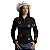 Camisa Country BRK Feminina Boiadeira Ferradura 2.0 com UV50 + - Imagem 3