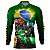 Camisa Agro Brk Verde Brasil é Agro com UV50 + - Imagem 1