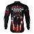 Camisa Country BRK Preta Cavalgada Texas com UV50 + - Imagem 2