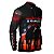 Camisa Country BRK Preta Cavalgada Texas com UV50 + - Imagem 3