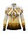 Camisa Country BRK Dourada Feminina Boiadeira com UV50 + - Imagem 1