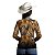 Camisa Country BRK Feminina Estampa de Onça 2.0 com UV50 + - Imagem 4