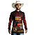 Camisa Country BRK  Xadrez Vermelha Made in Roça com UV50 + - Imagem 3