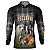 Camisa Country BRK Xadrez Preta Pecuária com UV50 + - Imagem 1