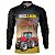Camisa Agro BRK Trator Vermelho Brasil é Agro com UV50 + - Imagem 1