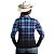 Camisa Country BRK Xadrez Feminina Mulher do Agro UV50 + - Imagem 4