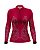 Camisa Country BRK Feminina Boiadeira Rosa com UV50 + - Imagem 1