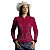 Camisa Country BRK Feminina Boiadeira Rosa com UV50 + - Imagem 3