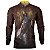 Camisa Agro BRK Marrom e Preto Mangalarga com UV50+ - Imagem 1