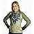 Camisa Agro BRK Feminina  Verde Militar Apache com UV50 + - Imagem 4