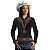 Camisa Agro BRK Feminina Preta Apache  com UV50 + - Imagem 3