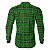 Camisa Country BRK Masculina Xadrez  Verde com UV50 + - Imagem 2