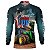Camisa Agro BRK Never Give Up Trator Verde com UV50 + - Imagem 1