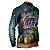 Camisa Agro BRK Never Give Up Trator Verde com UV50 + - Imagem 3