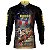 Camisa Agro BRK Preto Rodeio Bull Rider USA com UV50 + - Imagem 1