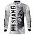 Camisa Country BRK Cavalo Mustang com UV50 + - Imagem 1