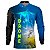 Camisa Agro BRK Azul Drone Agricultura de Precisão com UV50 + - Imagem 1