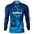 Camisa Agro BRK Azul Agronomia com UV50 + - Imagem 1
