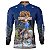 Camisa Agro BRK Azul Cavalgada com UV50 + - Imagem 1