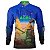 Camisa Agro BRK Azul Made in Agro Cultivo de Soja com UV50 + - Imagem 1