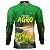 Camisa Agro BRK Força do Agro Hidroponia Alface com  UV50 + - Imagem 1