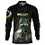 Camisa Agro BRK Preta O Agro Move o Brasil Trator com UV50 + - Imagem 1