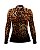 Camisa Country BRK Feminina Estampa de Onça com UV50 + - Imagem 1