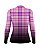 Camisa Country BRK Feminina Xadrez Rosa com UV50 + - Imagem 2
