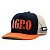 Boné Trucker Country BRK Laranja e Preto - Imagem 2